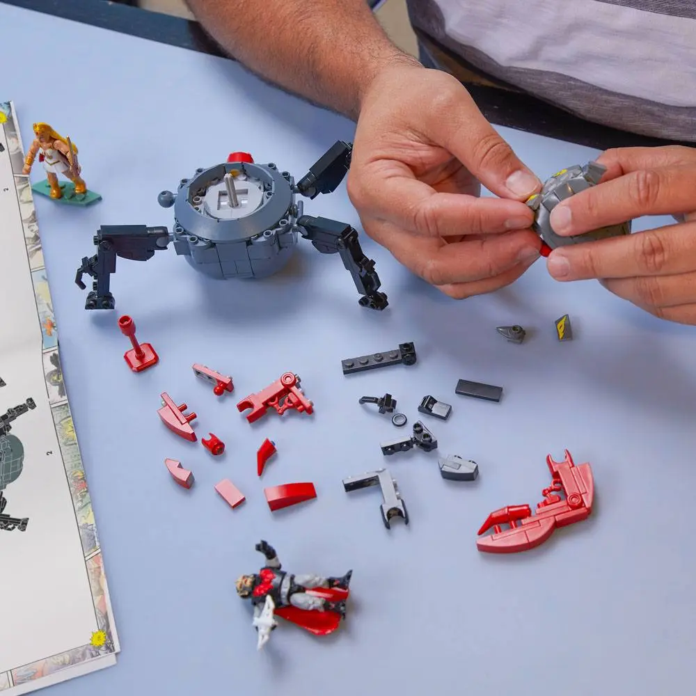Masters of the Universe Origins Mega Construx Bauset She-Ra vs Hordak &amp; Monstroid 12 cm Produktfoto