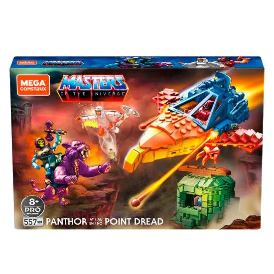 Masters of the Universe Mega Construx Probuilders Construction set Panthor at Point Dread Produktfoto