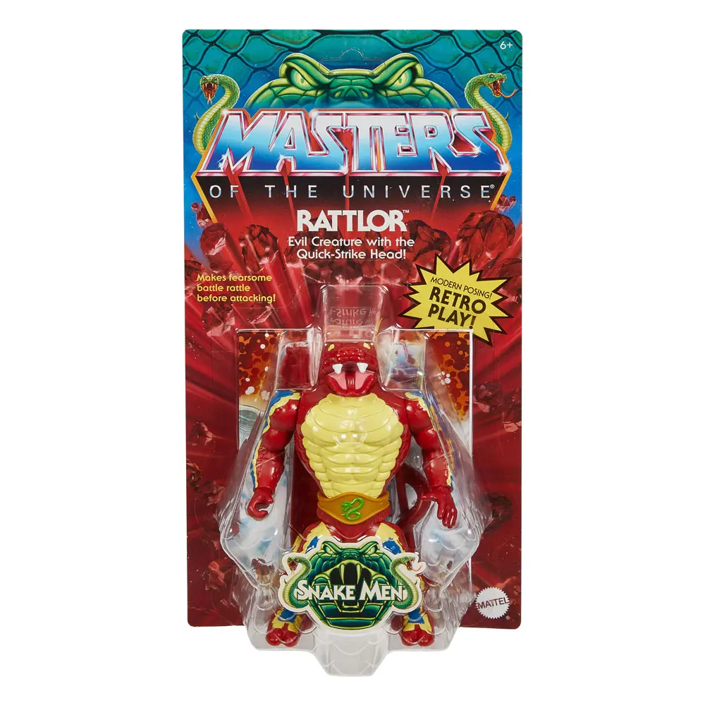 Masters of the Universe Origins Action Figur Rattlor 14 cm Produktfoto