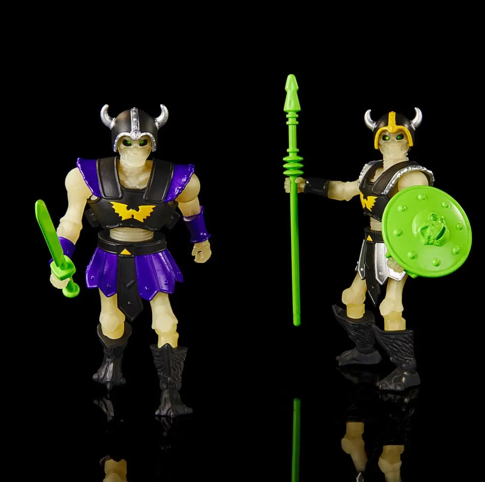 Masters of the Universe Origins Actionfiguren 2er-Pack Skeleton Warriors 14 cm Produktfoto