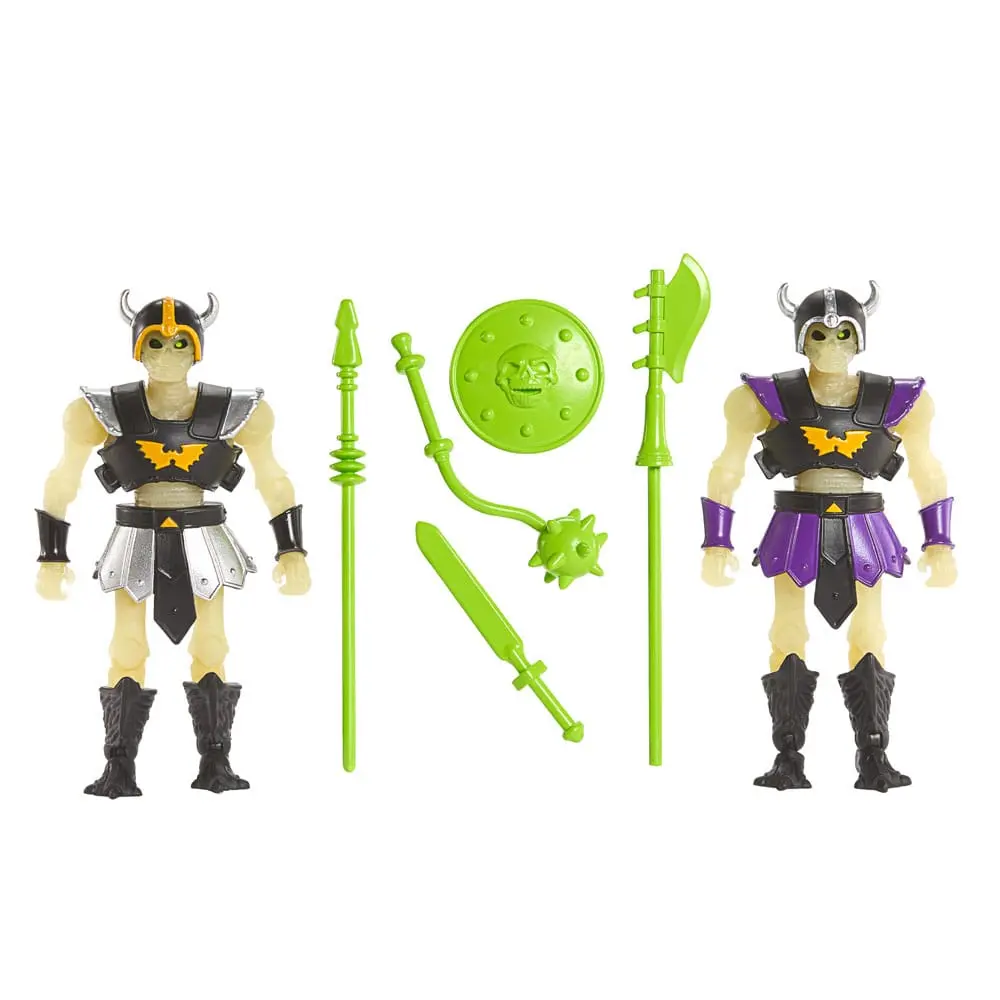 Masters of the Universe Origins Actionfiguren 2er-Pack Skeleton Warriors 14 cm Produktfoto