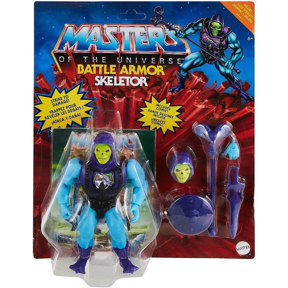 Masters of the Universe Deluxe Actionfigur 2021 Skeletor 14 cm Produktfoto