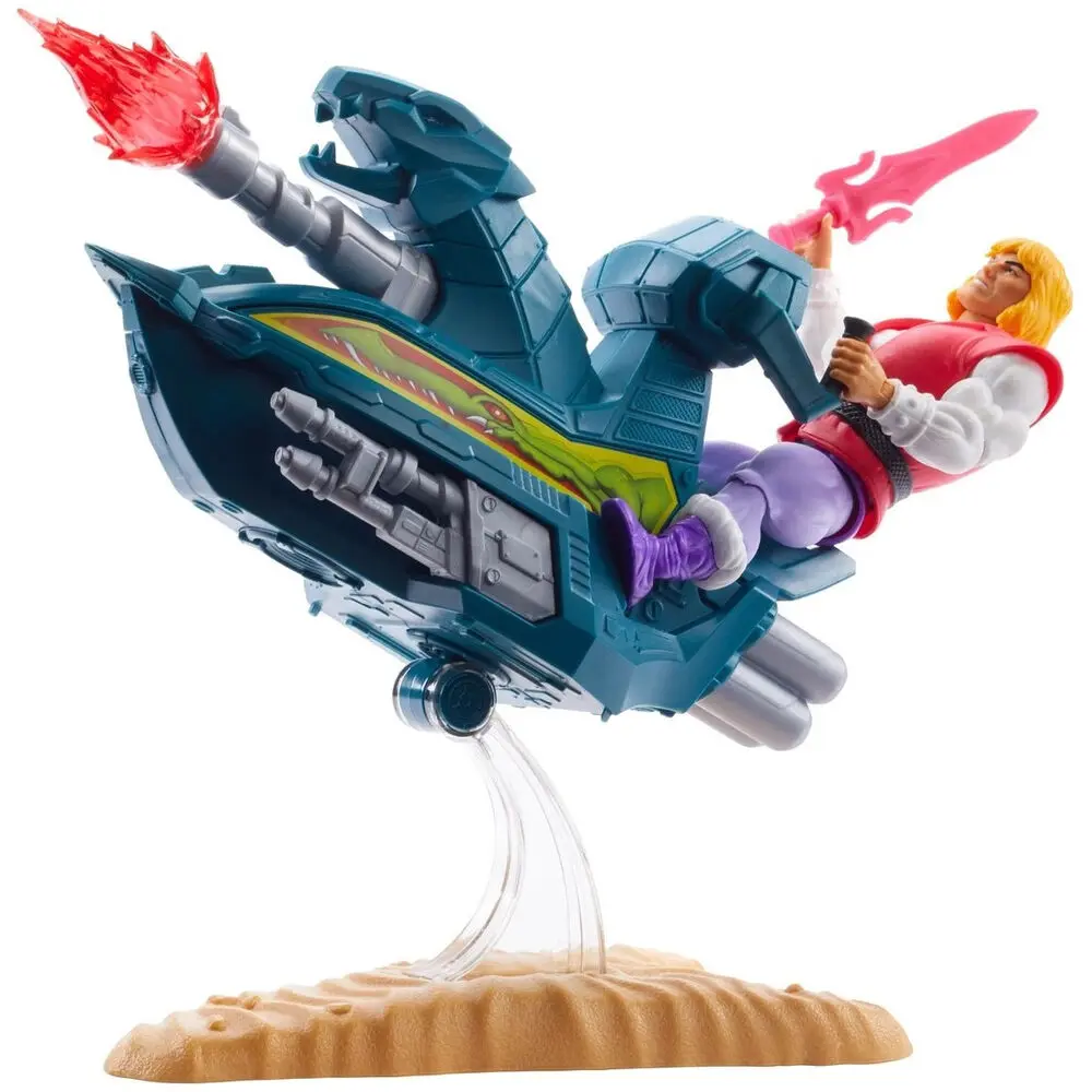Masters of the Universe Origins Actionfigur 2020 Prince Adam with Sky Sled 14 cm Produktfoto