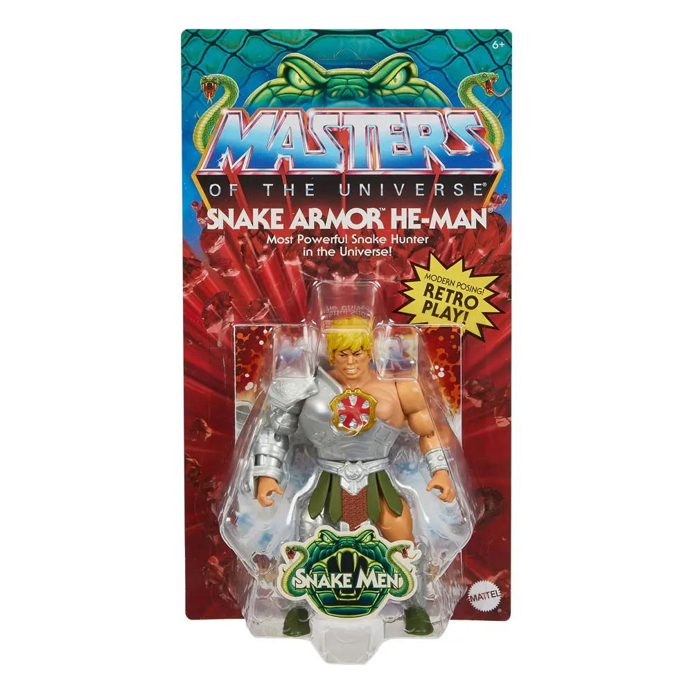 Masters of the Universe Origins Actionfigur Snake Armor He-Man 14 cm termékfotó