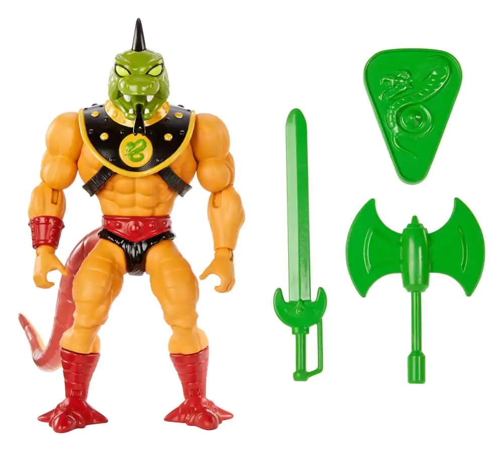 Masters of the Universe Origins Actionfigur Snake Men: Reptilax 14 cm Produktfoto