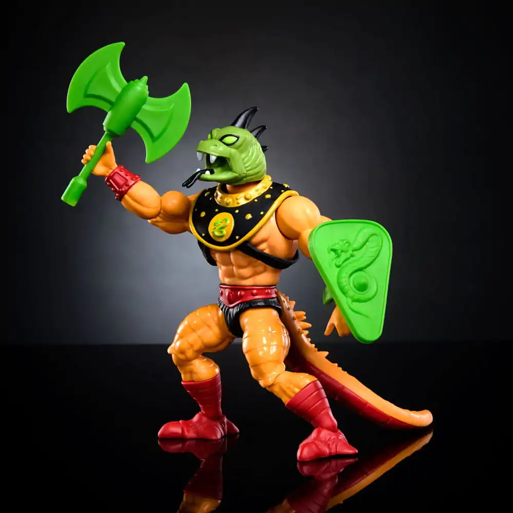 Masters of the Universe Origins Actionfigur Snake Men: Reptilax 14 cm Produktfoto