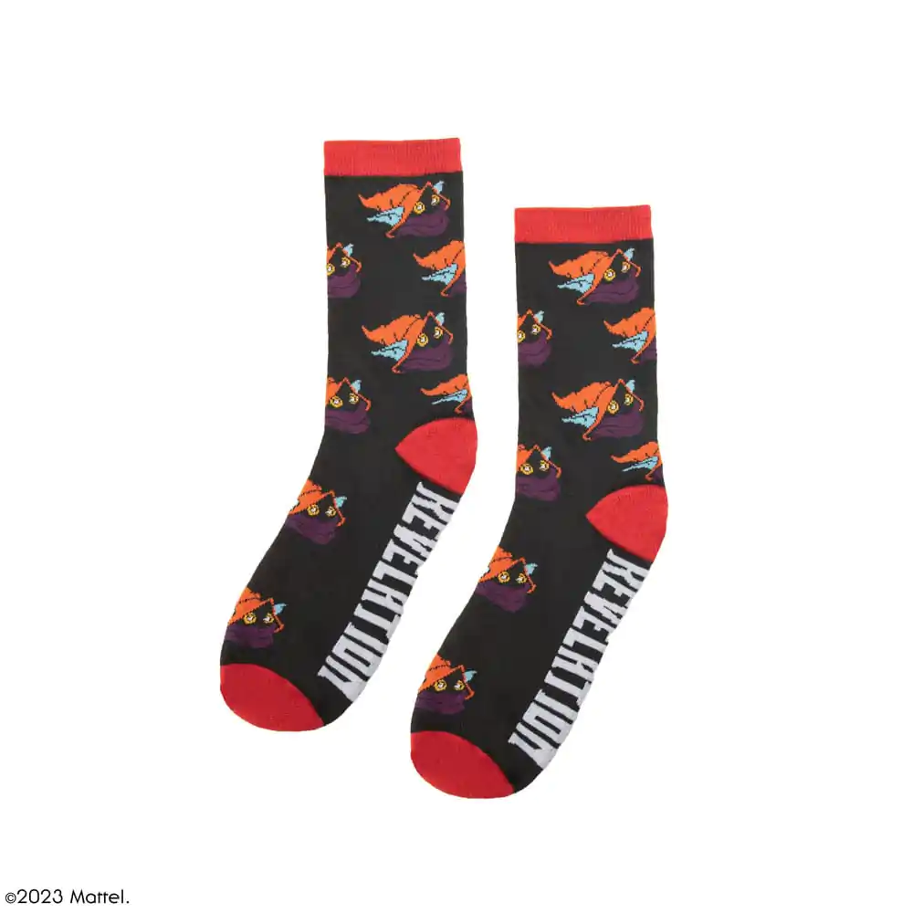 Masters of the Universe - Revelation: Cringer & Battle Cat & Orko Socks 3er Socken Set Produktfoto