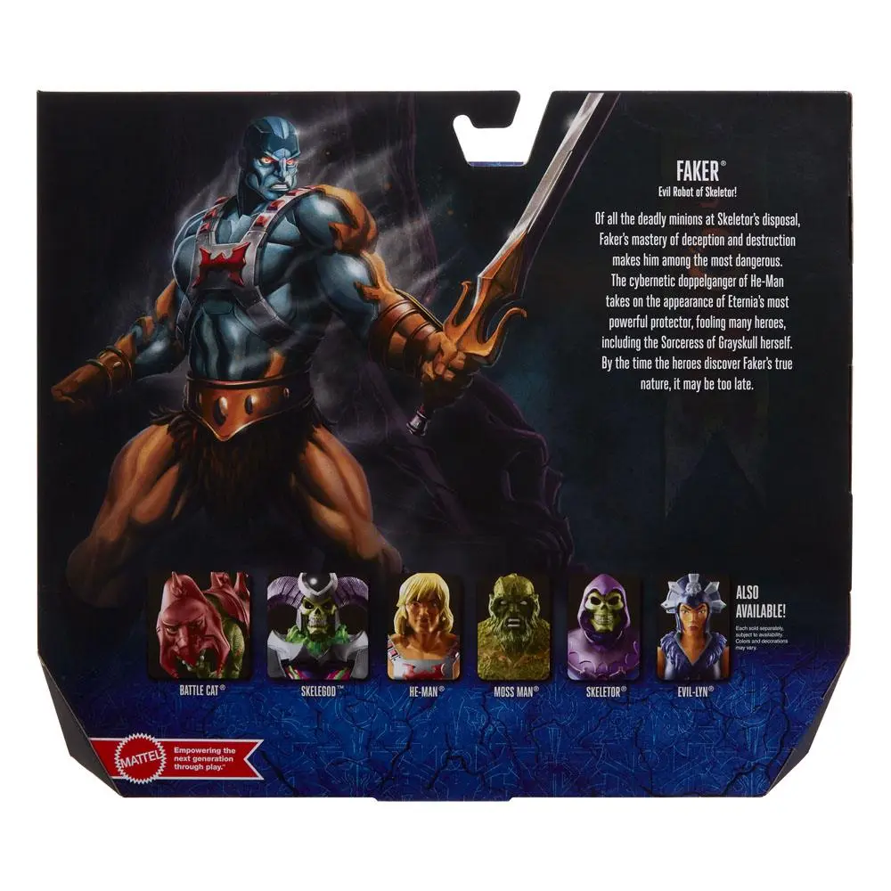 Masters of the Universe: Revelation Masterverse Actionfigur 2021 Faker 18 cm Produktfoto