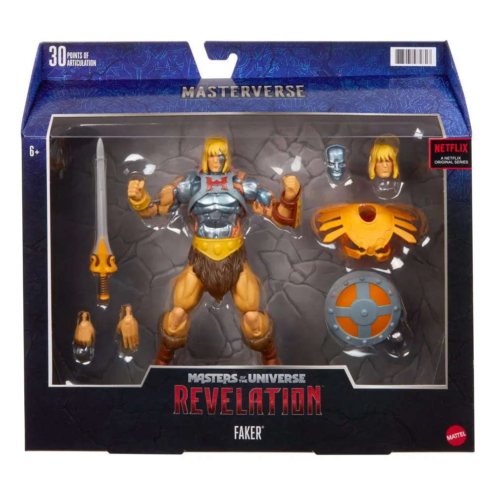 Masters of the Universe: Revelation Masterverse Actionfigur 2021 Faker 18 cm Produktfoto