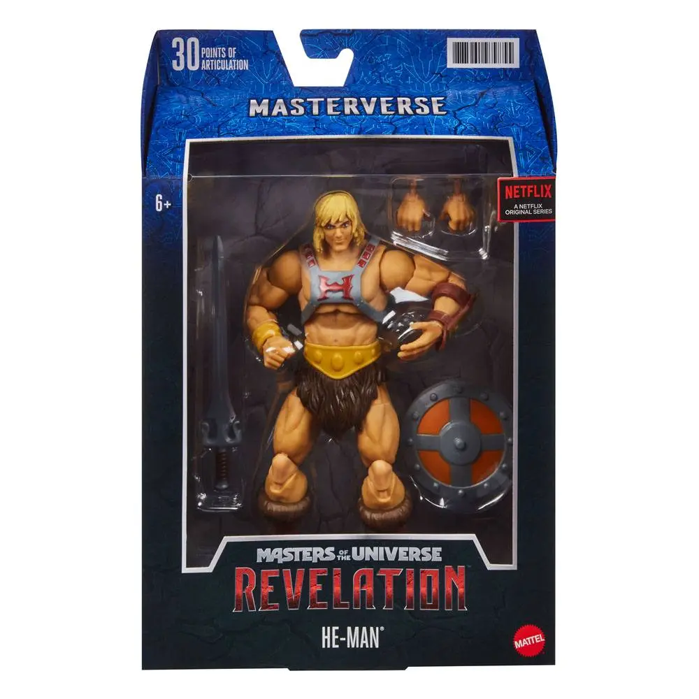 Masters of the Universe: Revelation Masterverse Actionfigur 2021 He-Man 18 cm termékfotó