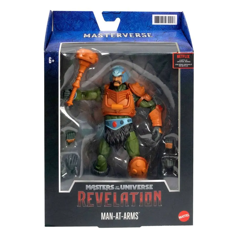 Masters of the Universe: Revelation Masterverse Actionfigur 2021 Man-At-Arms 18 cm Produktfoto