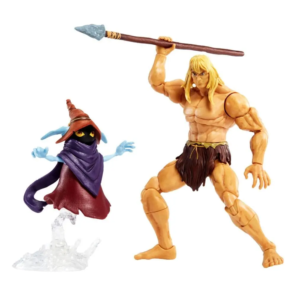Masters of the Universe: Revelation Masterverse Actionfiguren 2022 Deluxe Savage He-Man & Orko 18 cm Produktfoto