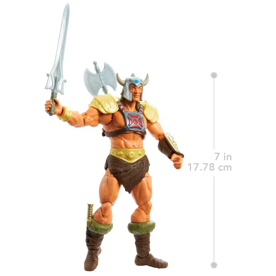 Masters of the Universe New Eternia Masterverse Actionfigur 2022 Viking He-Man 18 cm Produktfoto