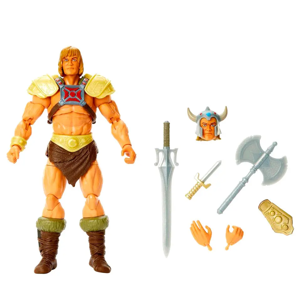 Masters of the Universe New Eternia Masterverse Actionfigur 2022 Viking He-Man 18 cm Produktfoto