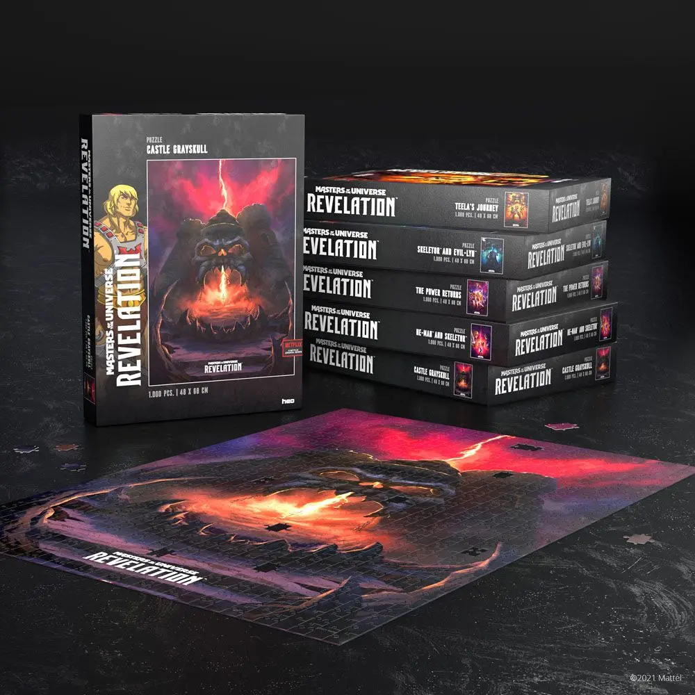 Masters of the Universe: Revelation™ Puzzle Castle Grayskull (1000 Teile) termékfotó