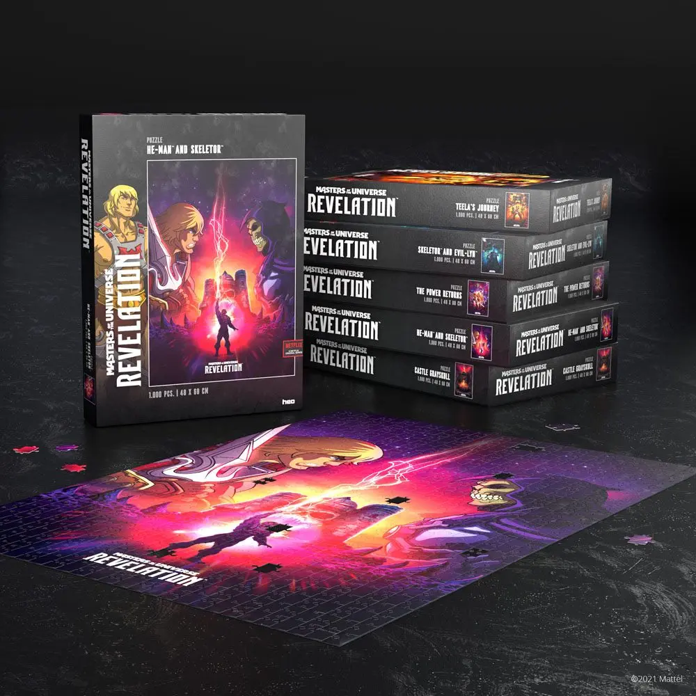 Masters of the Universe: Revelation™ Puzzle He-Man™ and Skeletor™ (1000 Teile) termékfotó