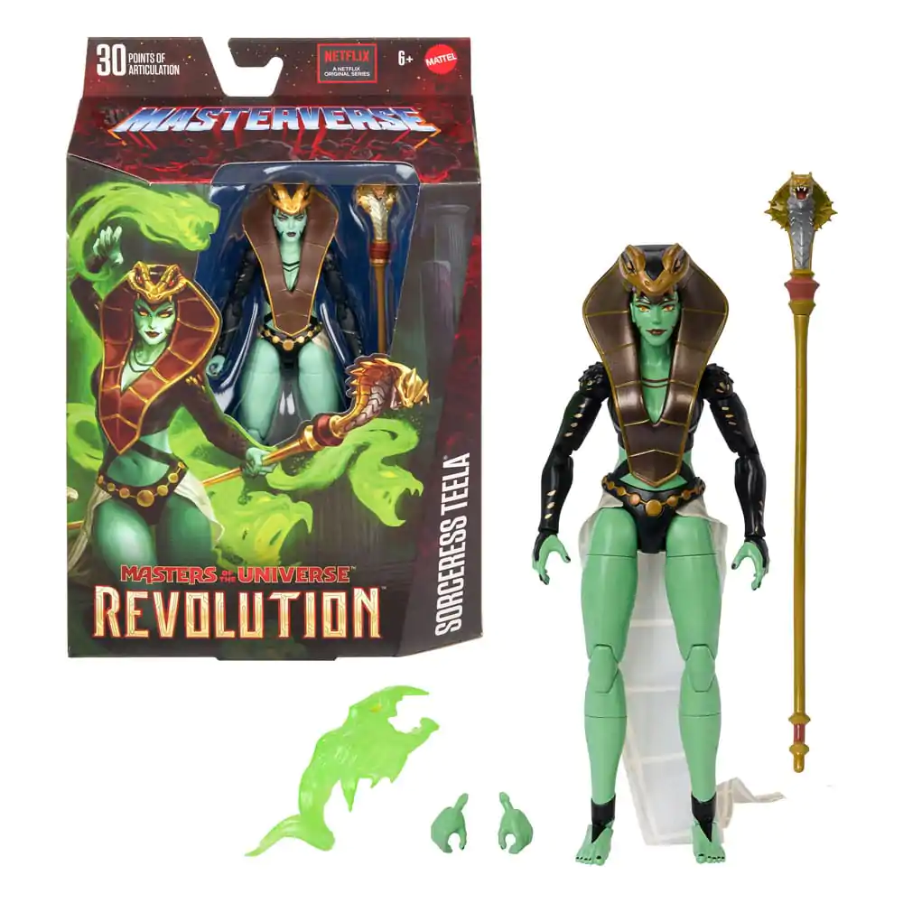 Masters of the Universe: Revolution Masterverse Actionfigur Snake Sorceress Teela 18 cm termékfotó