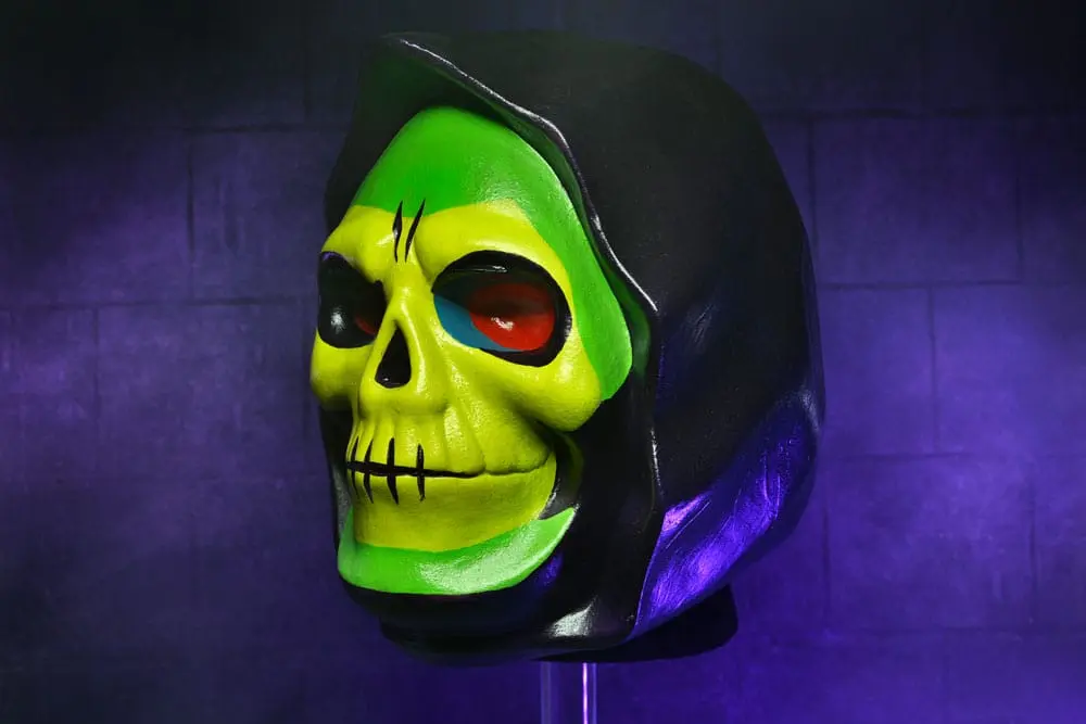 Masters of the Universe Replik Deluxe Latexmaske Skeletor termékfotó