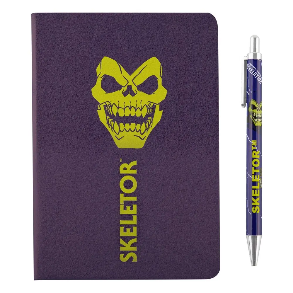 Masters of the Universe Notizbuch mit Kugelschreiber Skeletor Produktfoto