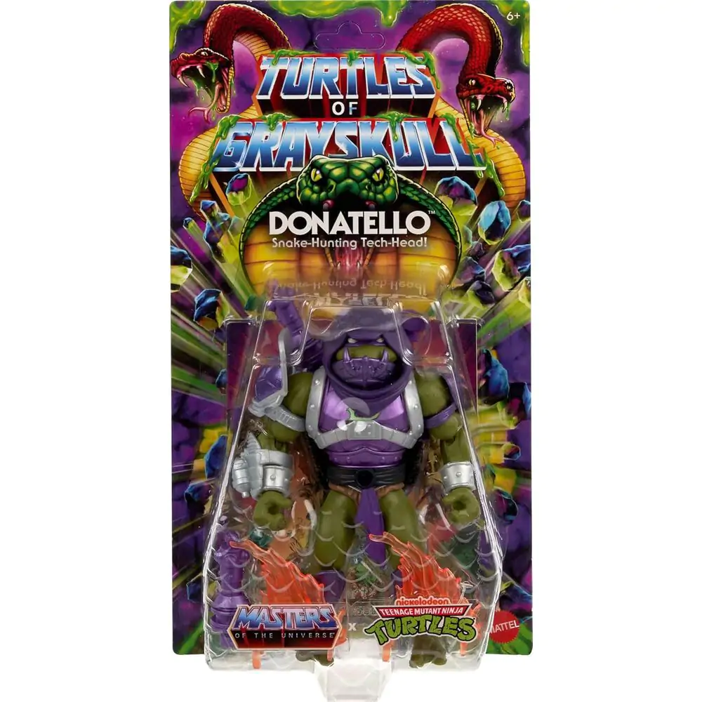 Masters of the Universe Turtles of Grayskull Donatello Figur 14cm Produktfoto