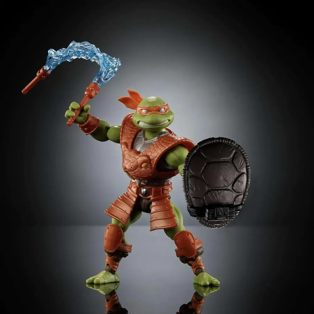 Masters of the Universe Turtles of Grayskull Michelangelo Figur 14cm Produktfoto