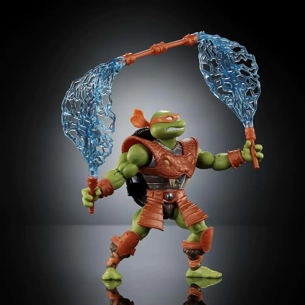Masters of the Universe Turtles of Grayskull Michelangelo Figur 14cm Produktfoto