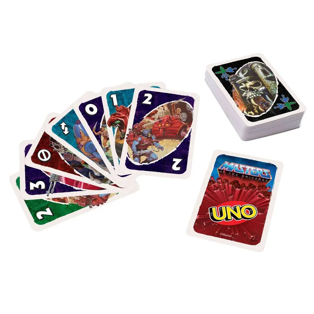 Masters of the Universe UNO Kartenspiel Produktfoto
