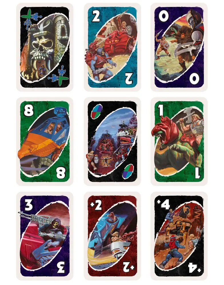 Masters of the Universe UNO Kartenspiel Produktfoto