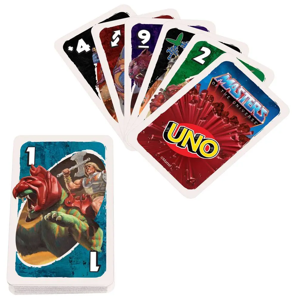 Masters of the Universe UNO Kartenspiel Produktfoto