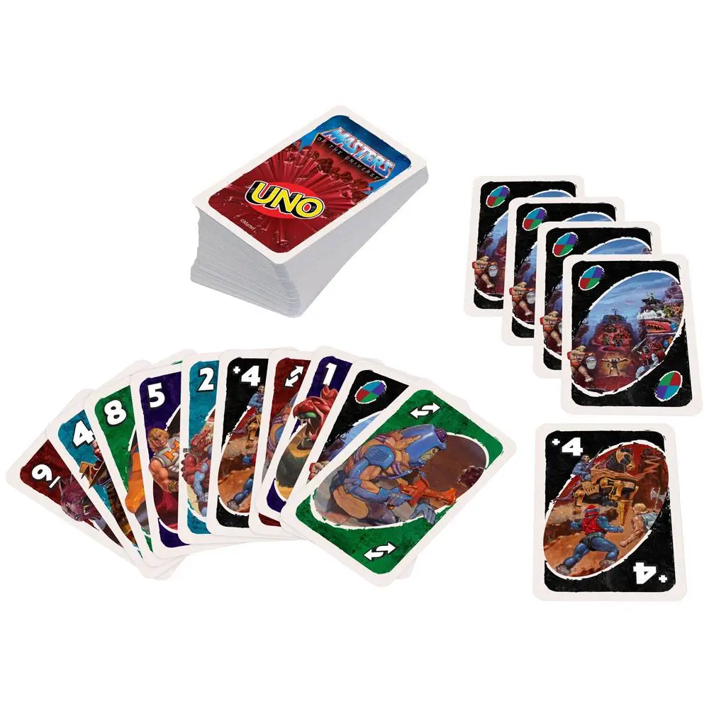 Masters of the Universe UNO Kartenspiel Produktfoto