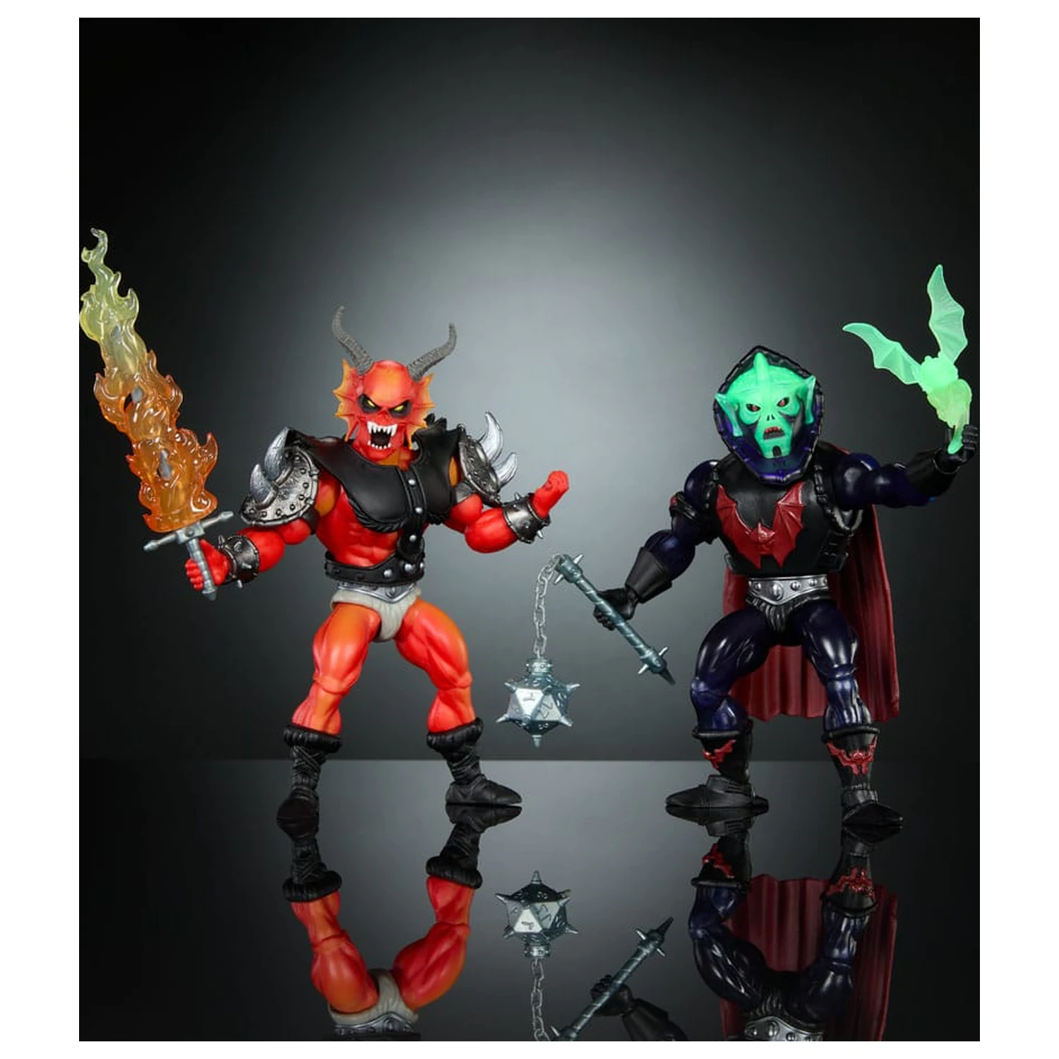 Masters of the Universe x Stranger Things Origins Actionfiguren 2er-Pack Hordak & Hellfire-Man 14 cm Produktfoto