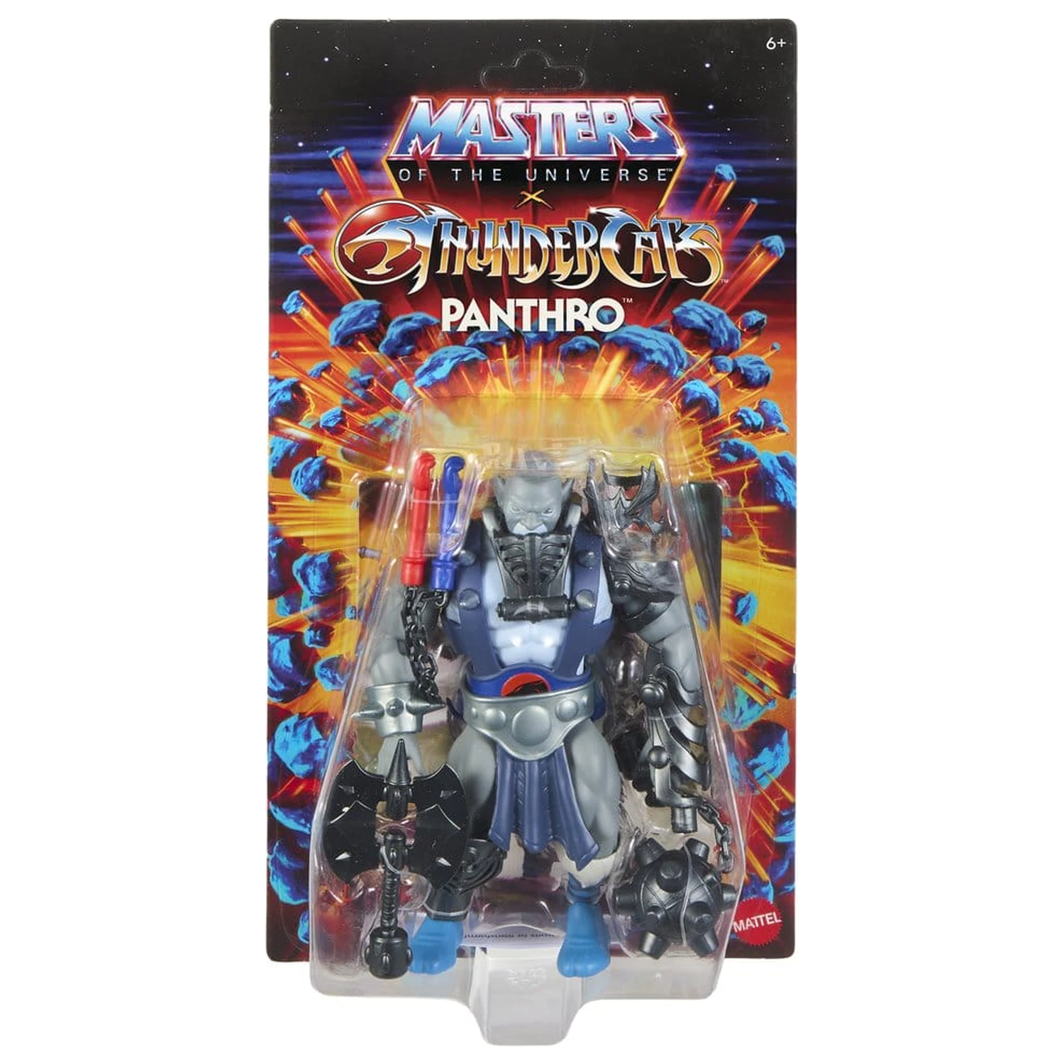 Masters of the Universe x ThunderCats Actionfigur Panthro 14 cm Produktfoto