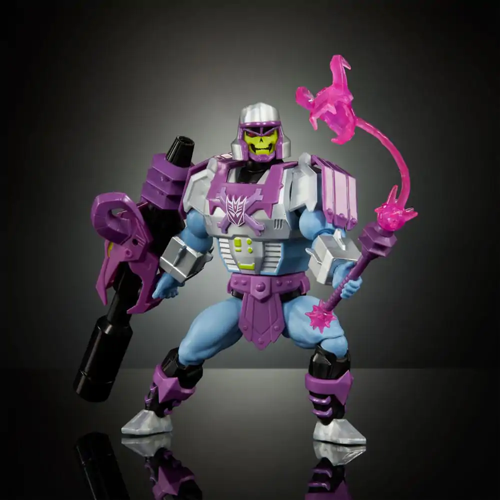 Masters of the Universe x Transformers Actionfigur Megatron Armor Skeletor heo European Exclusive 14 cm Produktfoto