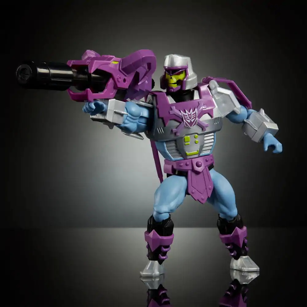 Masters of the Universe x Transformers Actionfigur Megatron Armor Skeletor heo European Exclusive 14 cm Produktfoto