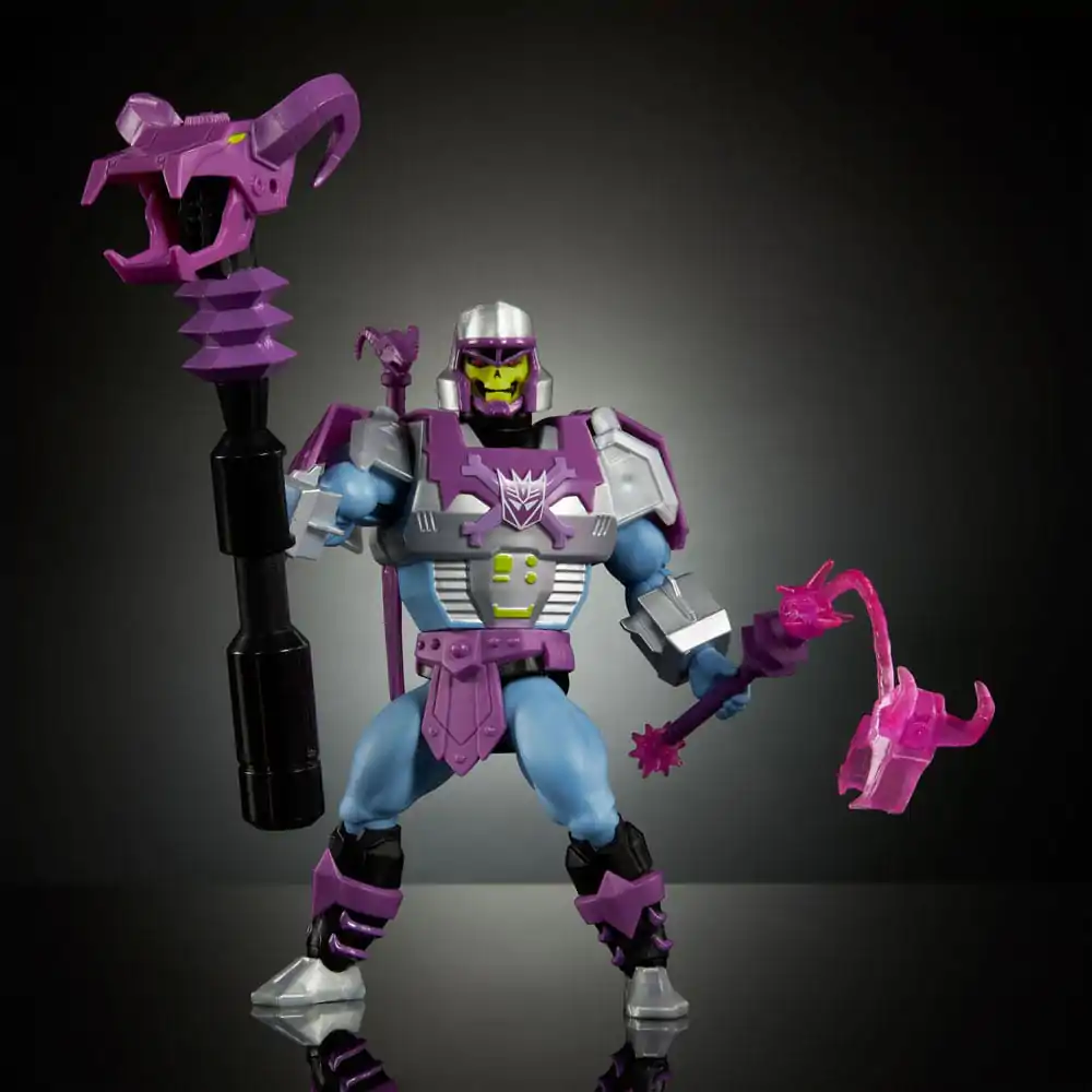 Masters of the Universe x Transformers Actionfigur Megatron Armor Skeletor heo European Exclusive 14 cm Produktfoto