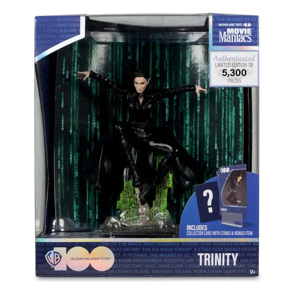 Matrix Movie Maniacs Actionfigur Trinity 15 cm termékfotó