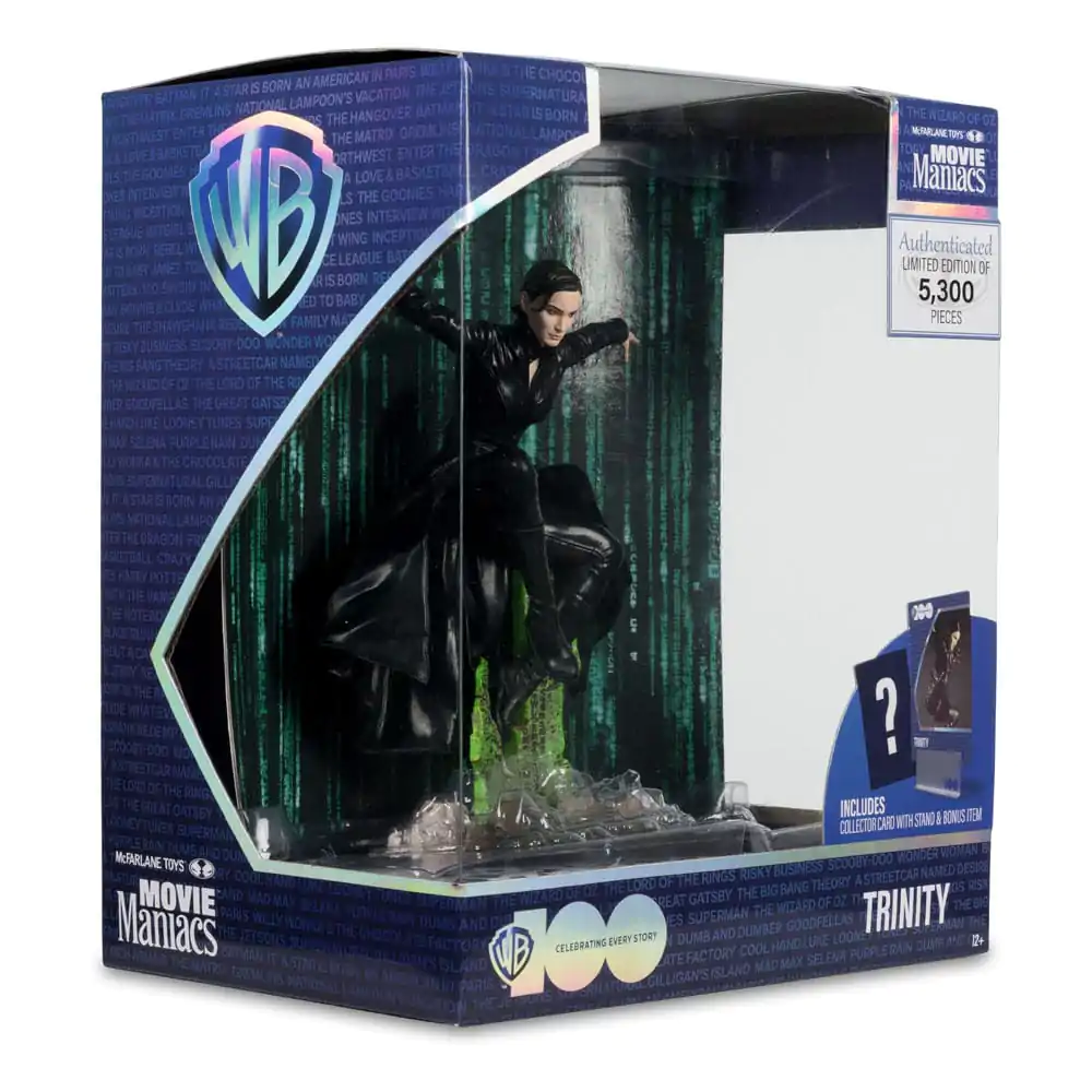 Matrix Movie Maniacs Actionfigur Trinity 15 cm termékfotó