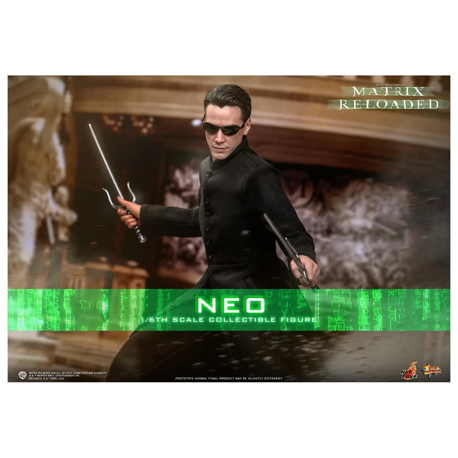 Matrix Movie Masterpiece Action Figur 1/6 Neo 31 cm Produktfoto