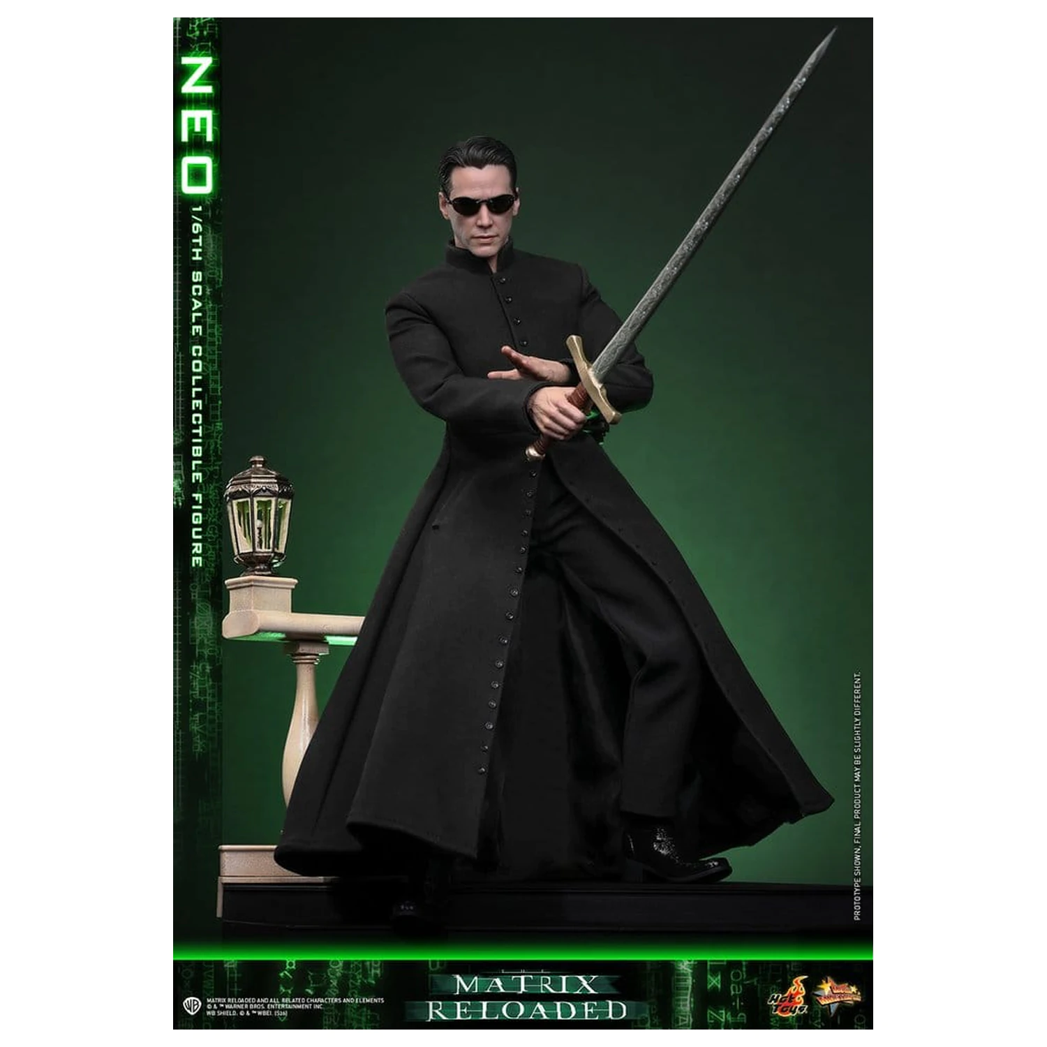 Matrix Movie Masterpiece Action Figur 1/6 Neo 31 cm Produktfoto