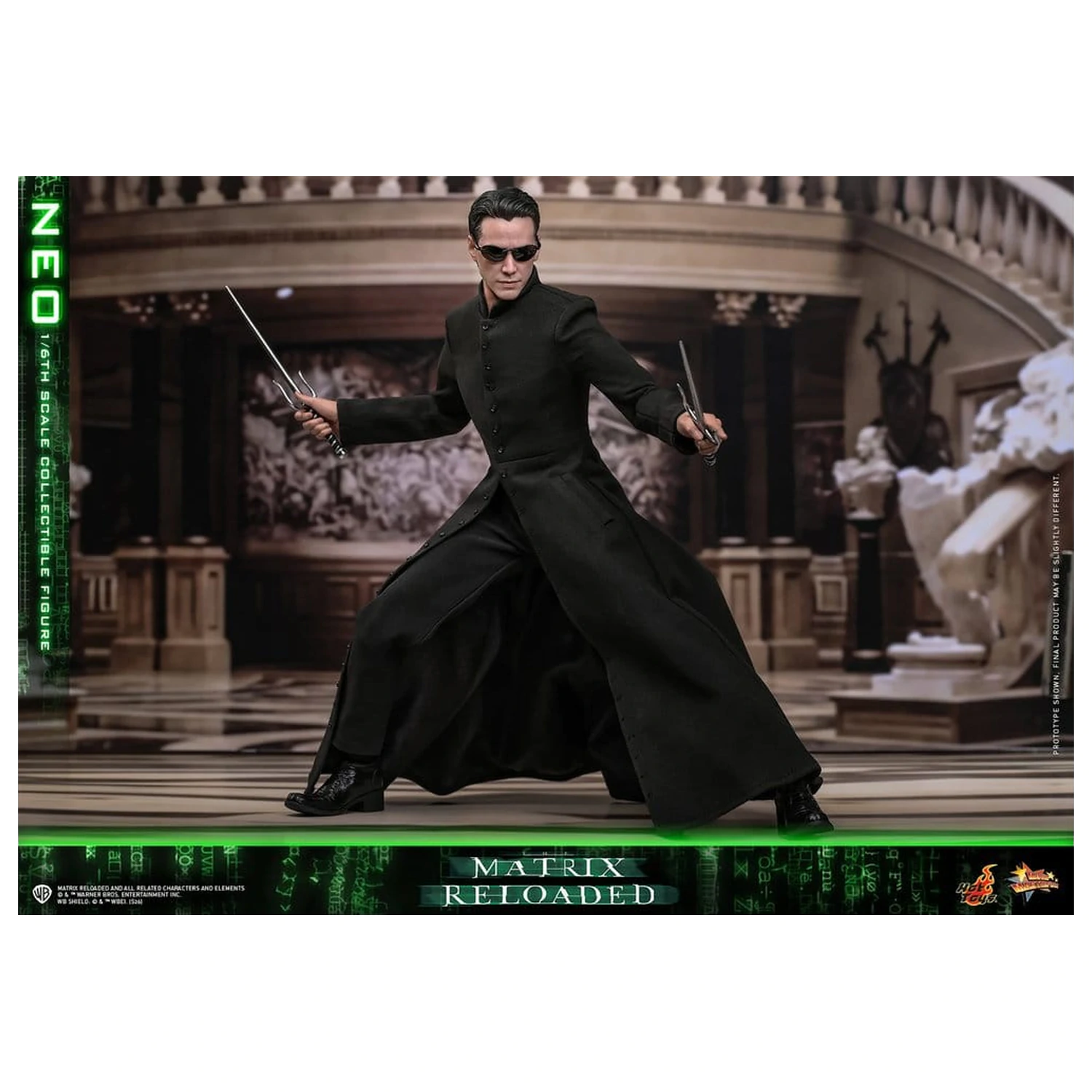 Matrix Movie Masterpiece Action Figur 1/6 Neo 31 cm Produktfoto