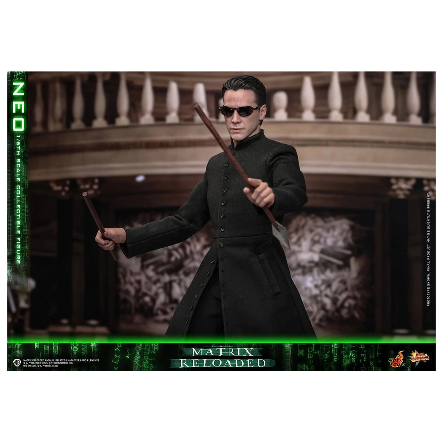 Matrix Movie Masterpiece Action Figur 1/6 Neo 31 cm Produktfoto