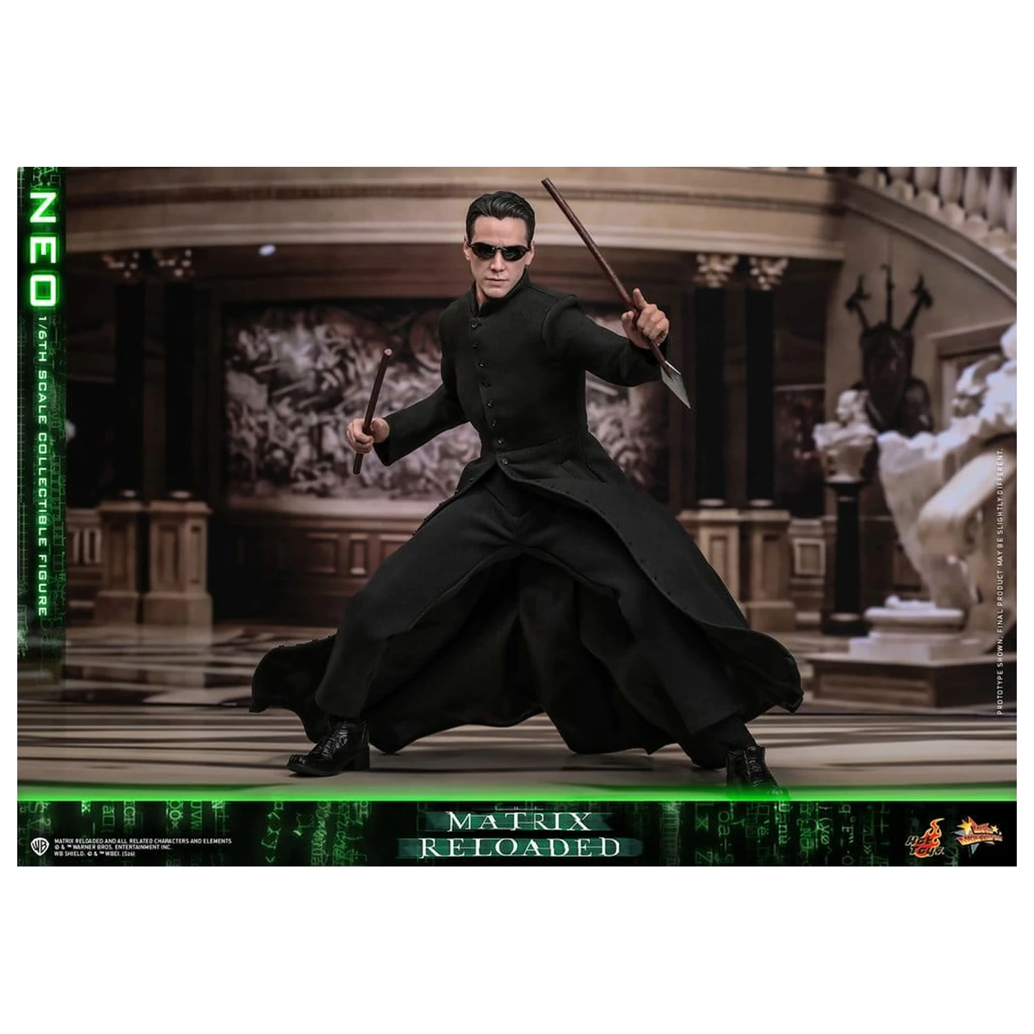 Matrix Movie Masterpiece Action Figur 1/6 Neo 31 cm Produktfoto