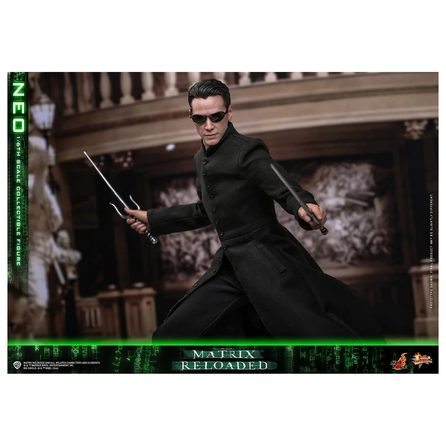 Matrix Movie Masterpiece Action Figur 1/6 Neo 31 cm Produktfoto
