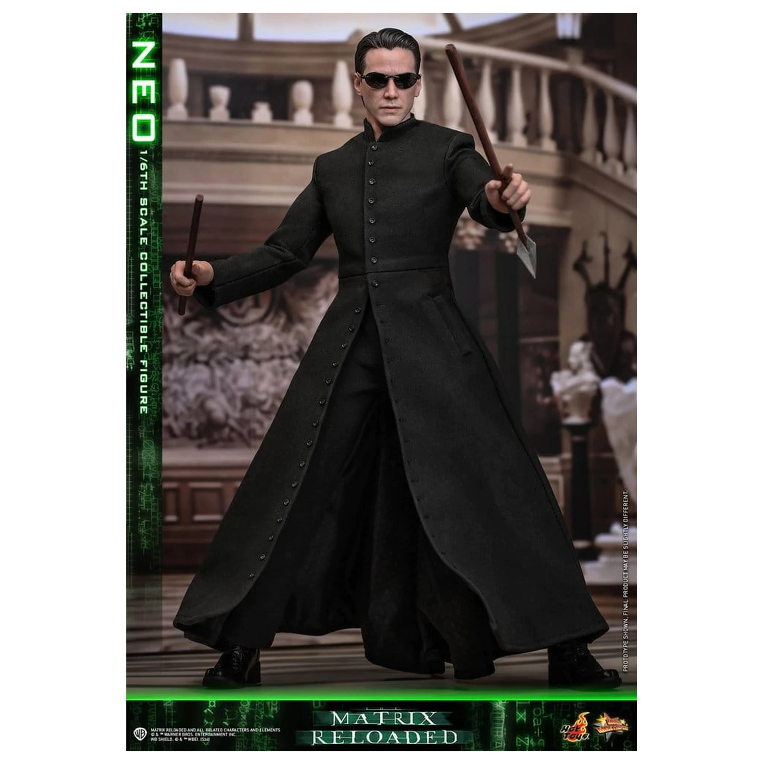 Matrix Movie Masterpiece Action Figur 1/6 Neo 31 cm Produktfoto