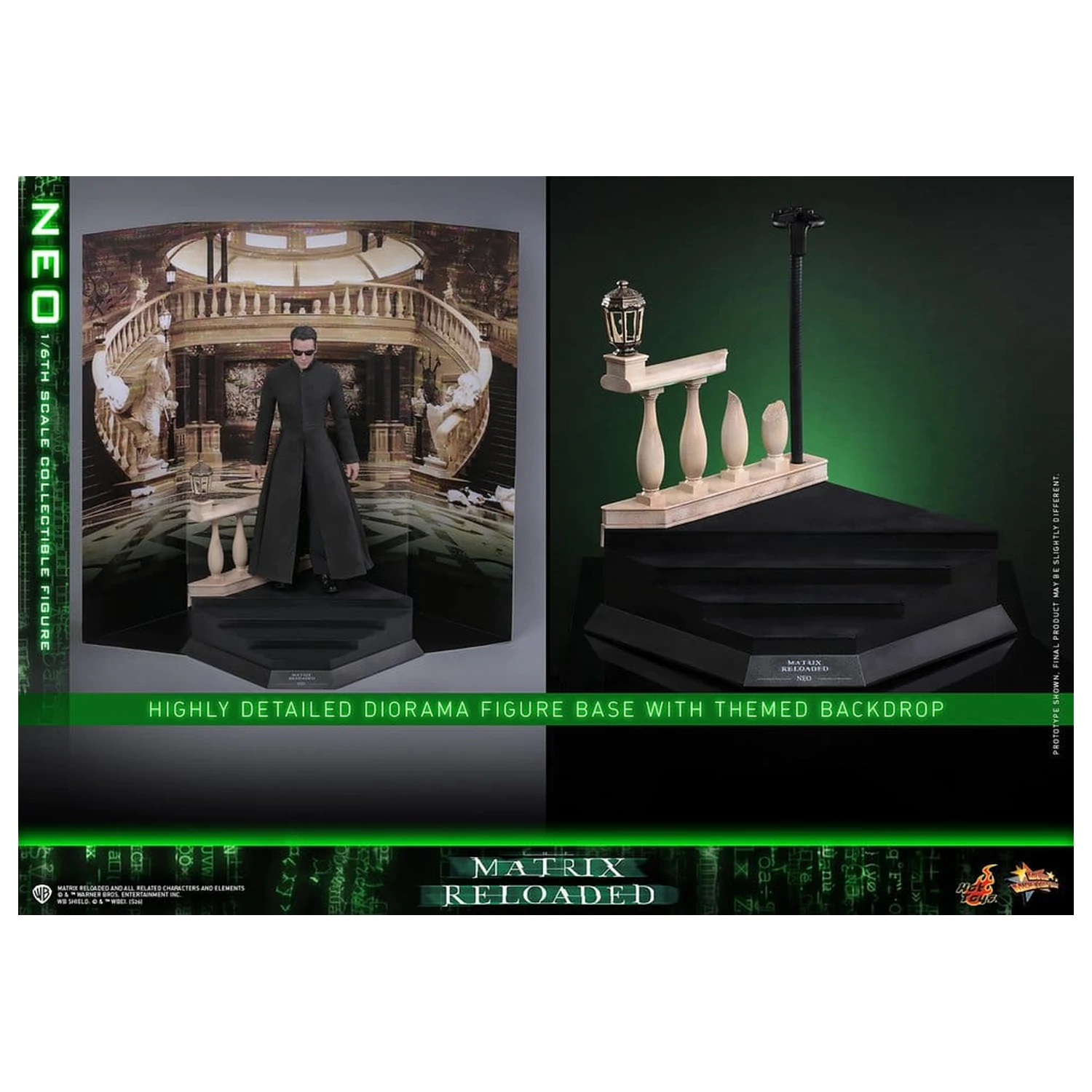 Matrix Movie Masterpiece Action Figur 1/6 Neo 31 cm Produktfoto