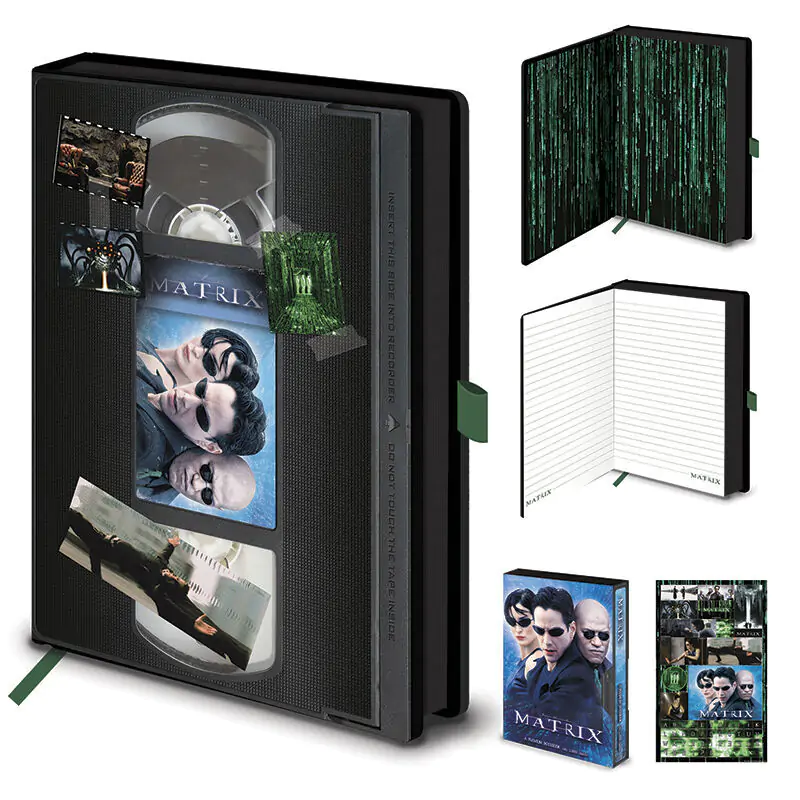 Matrix VHS A5 Notizbuch termékfotó