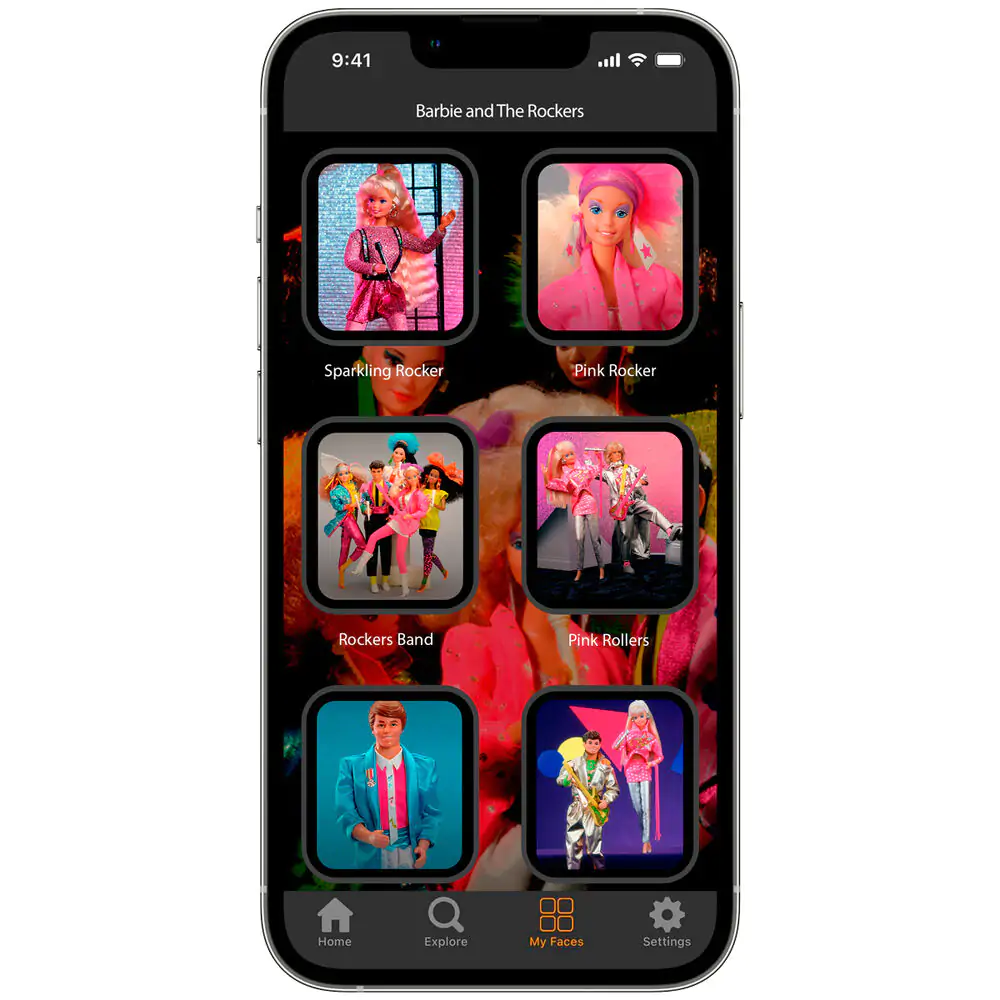 Mattel Barbie - Barbie &amp; the Rockers Smartwatch-Armband Produktfoto