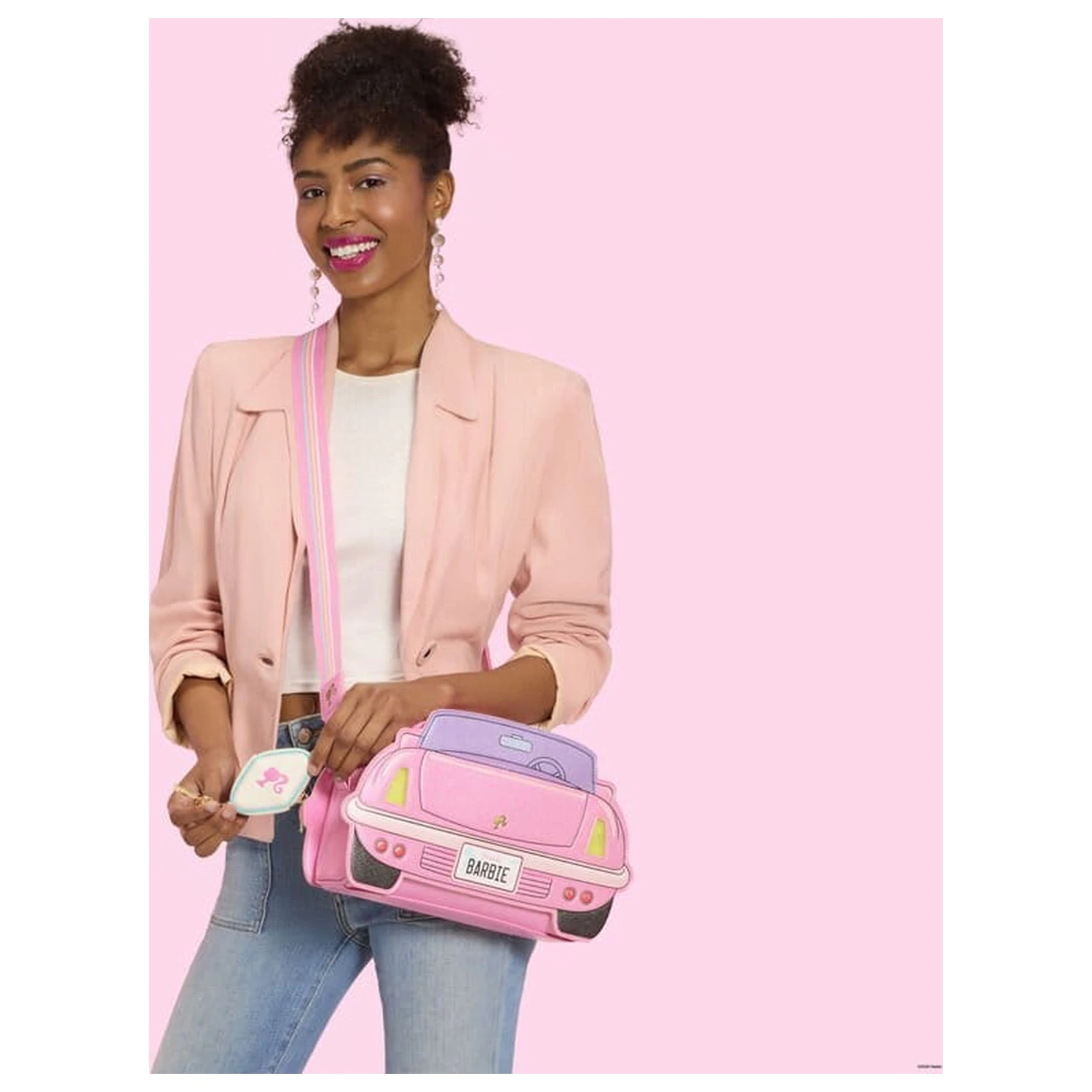 Mattel by Loungefly Umhängetasche Barbie Car Light Up Produktfoto