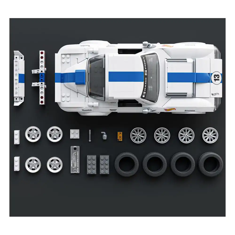 Mattel Brick Shop Hot Wheels Elite Series Bauset 1/16 Corvette Grand Sport Produktfoto