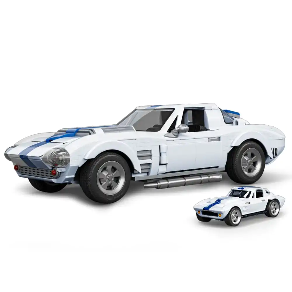 Mattel Brick Shop Hot Wheels Elite Series Bauset 1/16 Corvette Grand Sport Produktfoto